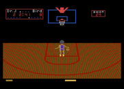 One-on-One for Atari 7800 - Attempting a free throw...