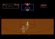 One-on-One for Atari 7800 - Game start.
