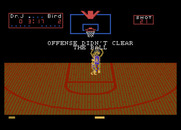 One-on-One for Atari 7800 - Offense didn't clear the ball...