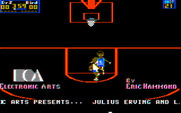 One-on-One for IBM PC/Compatibles - Title screen and game demo.