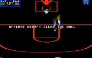 One-on-One for IBM PC/Compatibles - Oops, offense didn't clear the ball...