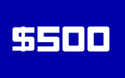 Jeopardy! New Second Edition for IBM PC/Compatibles - The wager is $500...