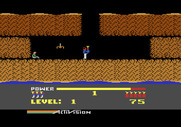 H.E.R.O. for Atari 5200 - End of the first level.