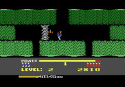 H.E.R.O. for Atari 5200 - You will often need to blast through walls.
