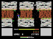 H.E.R.O. for ColecoVision - More lava walls and more path choices appear as the game progresses!