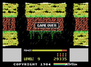 H.E.R.O. for ColecoVision - Game over.