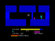 H.E.R.O. for ZX Spectrum - Use dynamite to blow up walls...