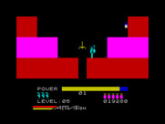 H.E.R.O. for ZX Spectrum - Don't touch the glowing walls, they're deadly!
