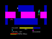 H.E.R.O. for ZX Spectrum - Oops, I didn't navigate the narrow path successfully...