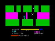 H.E.R.O. for ZX Spectrum - There are several path choices to make...