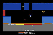H.E.R.O. for Atari 2600 - Hovering; don't land in the lava!