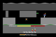H.E.R.O. for Atari 2600 - The caverns become trickier as the game progresses...