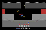 H.E.R.O. for Atari 2600 - A close call...