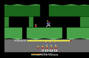 H.E.R.O. for Atari 2600 - Levels become trickier and dynamite is needed to blow up walls.