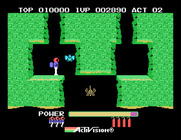H.E.R.O. for Sega SG-1000 - Don't touch the various critters found in the caves!