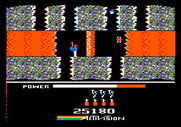 H.E.R.O. for Apple II - You can go left or right here...if you destroy that wall.