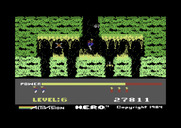 H.E.R.O. for Commodore 64 - Which way to go? Some paths are safe, some aren't...