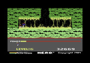 H.E.R.O. for Commodore 64 - Objective reached!