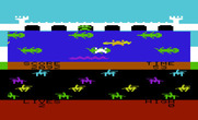 Princess and Frog for Commodore VIC-20 - The girl frog is just below me...can I reach her?