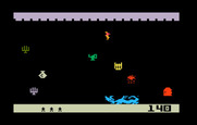 Dragonfire for Intellivision - Different dragons have different speeds and firing patterns.