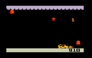 Dragonfire for Intellivision - That door in the upper left is the exit after all treasures have been acquired...