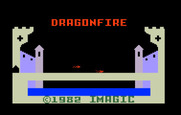 Dragonfire for Intellivision - Title screen.