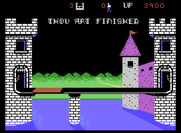 Dragonfire for ColecoVision - Game over.