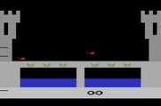 Dragonfire for Atari 2600 - Starting screen.
