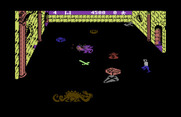Dragonfire for Commodore 64 - Dragons become faster as the game progresses.