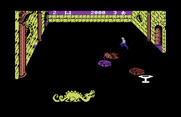 Dragonfire for Commodore 64 - Collect treasure and don't get hit by dragonfire!