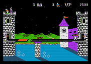 Dragonfire for Apple II - The game continues to get more difficult and add new challenges...