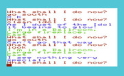 Voodoo Castle for Commodore VIC-20 - I'm in a ballroom...