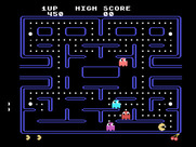 Pac-Man for TI-99/4A - Eating dots...