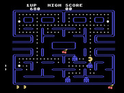 Pac-Man for TI-99/4A - Eat the ghosts when they are blue for bonus points...