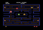Pac-Man for Atari 5200 - Start of round two.