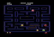 Pac-Man for Atari 5200 - Only a few dots left...