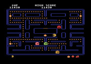 Pac-Man for Atari 5200 - Eat the fruit for bonus points.