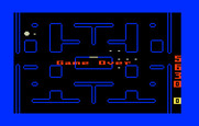 Pac-Man for Intellivision - Game over.