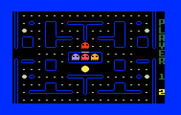 Pac-Man for Intellivision - Game start.