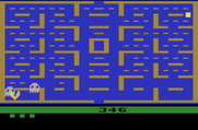 Pac-Man for Atari 2600 - Oh no, a ghost got me!