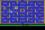 Pac-Man for Atari 2600 - The ghosts are attempting to trap me!
