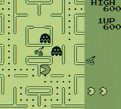 Pac-Man for Game Boy - You can eat the ghosts when they turn black!