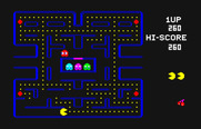 Pac-Man for PC-6000 Series - Pac-Man munches on dots...