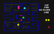 Pac-Man for PC-6000 Series - Eat the cherries for bonus points.