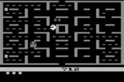 Pac-Man for Atari 2600 - One ghost eaten, but more are still chasing me!