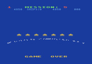Gorf for Atari 5200 - Game over.