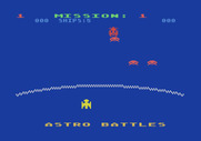 Gorf for Atari 5200 - The first mission, Astro Battles, begins...