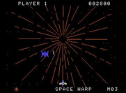 Gorf for ColecoVision - Enemies get larger as they get closer...
