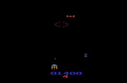 Gorf for Atari 2600 - The enemies have circular attack patterns here...