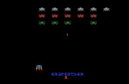 Gorf for Atari 2600 - The game repeats after all round have been completed...